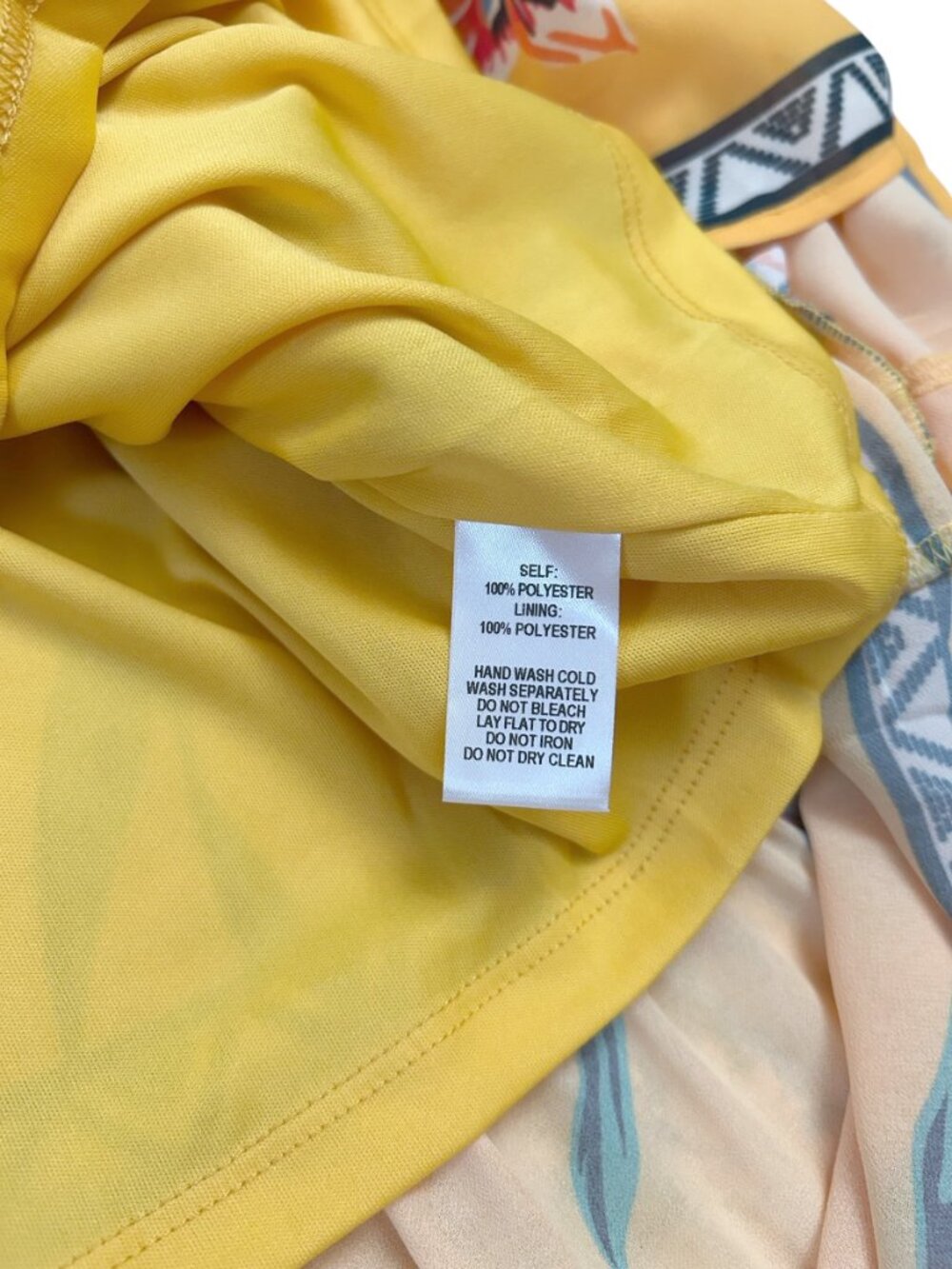 Lulus Size M Medium Cancun Cutie Yellow Floral Off-the-Shoulder Maxi Dress NWT - Picture 8 of 8